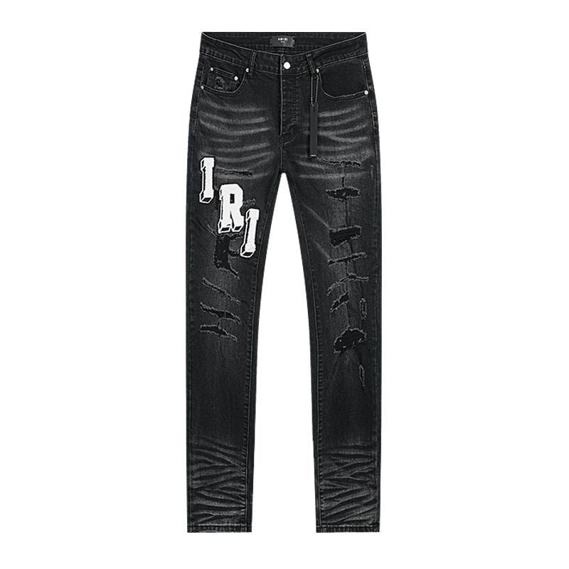 Amiri Men's High Quality Fashion Stretch Pants Jeans Size 30-38