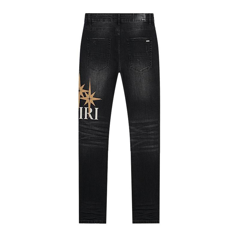 Amiri Men's High Quality Fashion Stretch Pants Jeans Size 30-38