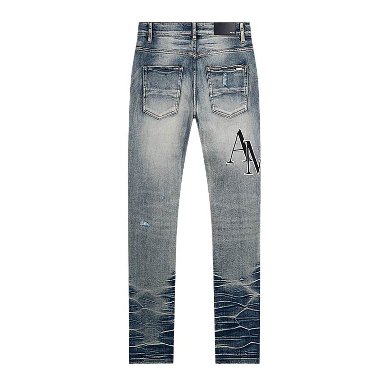 Amiri Men's High Quality Fashion Stretch Pants Jeans Size 30-38