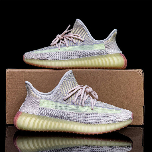 Yeezy Boost 350 V2 Lace Up Sneakers Shoes Casual