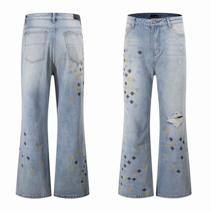 Amiri Men's High Quality Fashion Stretch Pants Jeans Size 30-36