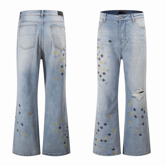 Amiri Men's High Quality Fashion Stretch Pants Jeans Size 30-36