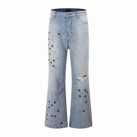 Amiri Men's High Quality Fashion Stretch Pants Jeans Size 30-36