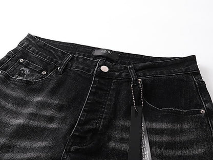 Amiri Men's High Quality Fashion Stretch Pants Jeans Size 30-38