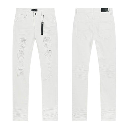Amiri Men's High Quality Fashion Stretch Pants Jeans Size 30-38