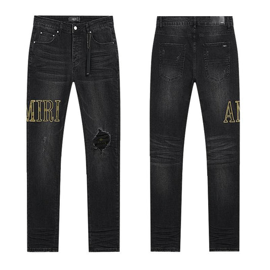 Amiri Men's High Quality Fashion Stretch Pants Jeans Size 30-38