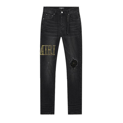 Amiri Men's High Quality Fashion Stretch Pants Jeans Size 30-38