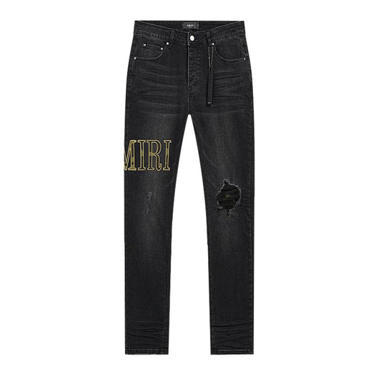 Amiri Men's High Quality Fashion Stretch Pants Jeans Size 30-38