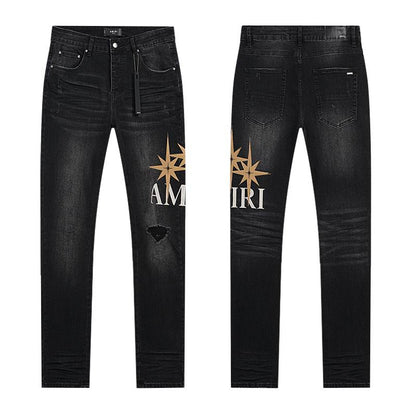 Amiri Men's High Quality Fashion Stretch Pants Jeans Size 30-38