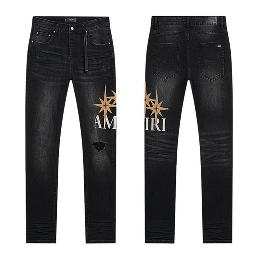 Amiri Men's High Quality Fashion Stretch Pants Jeans Size 30-38