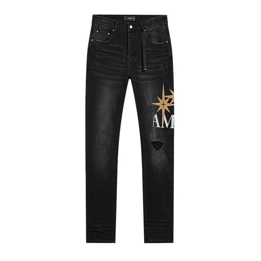 Amiri Men's High Quality Fashion Stretch Pants Jeans Size 30-38