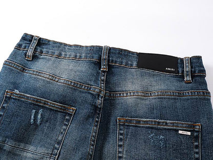 Amiri Men's High Quality Fashion Stretch Pants Jeans Size 30-38