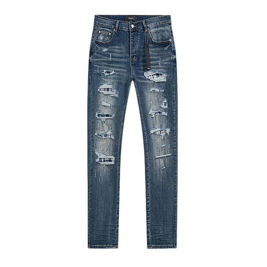 Amiri Men's High Quality Fashion Stretch Pants Jeans Size 30-38