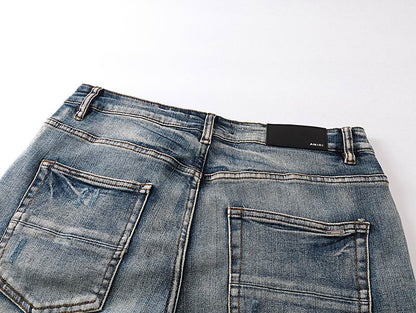 Amiri Men's High Quality Fashion Stretch Pants Jeans Size 30-38