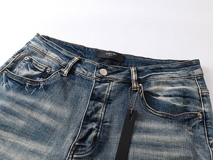 Amiri Men's High Quality Fashion Stretch Pants Jeans Size 30-38