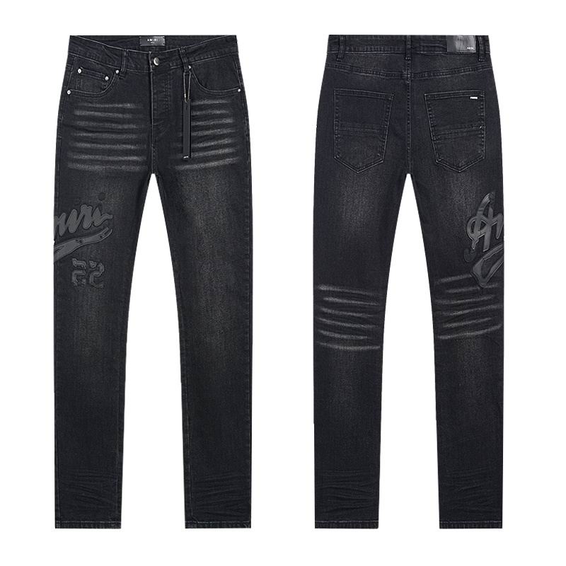 Amiri Men's High Quality Fashion Stretch Pants Jeans Size 30-38